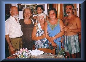 Franco Palmieri, Annamaria Nigro, Rosaria Caccia, Nina Meola, Anna e Alfonso Toscano